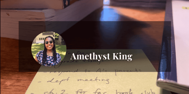 Protagonists: 20 Minutes with Amethyst King